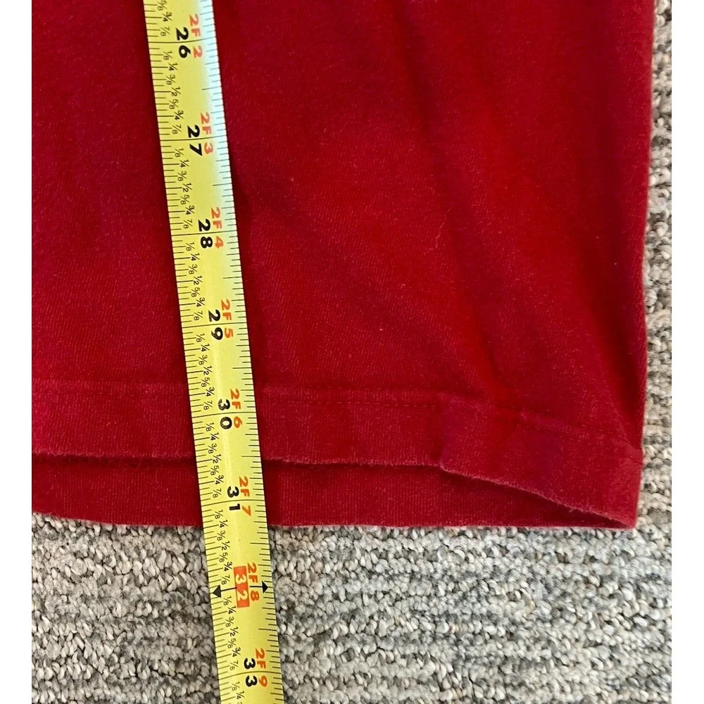 Vintage Polo Ralph Lauren Mens 2XL Red Long Sleeve T-shirt Pony